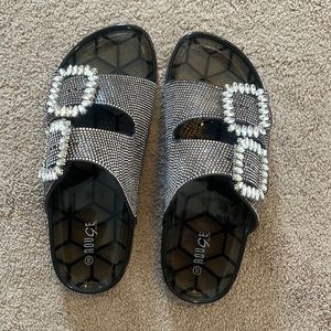 Rhinestone sandals